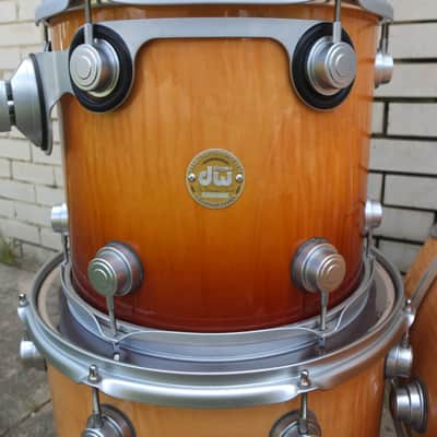 DW Collectors Series Exotic 2006 - Burnt Toast to Natural Fade w/ Satin finish Hardware image 3