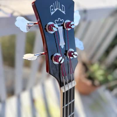 Guild Starfire II Bass (BiSonic power!) with Hipshot Tuners and more image 8