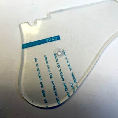 Unbranded Clear Pickguard hollowbody guitar image 6