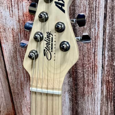 Sterling by Music Man Axis Quilted Maple Electric Guitar Spectrum Red image 4