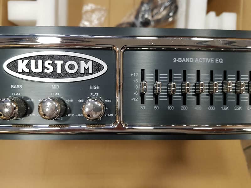 Kustom Groove 600HD 600-Watt Bass Amp Head NOS | Reverb Canada