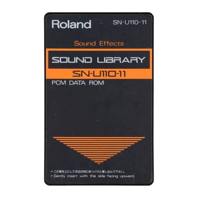Roland SN-U110-11 Sound Effects Sound Library [USED]