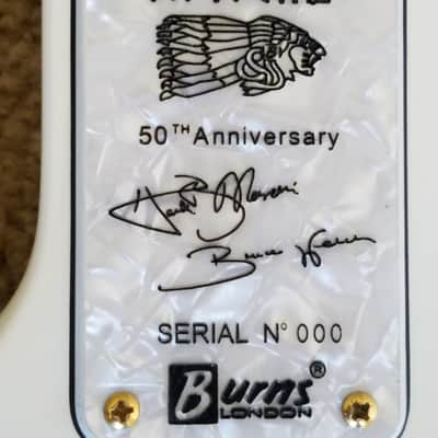 Burns Apache Prototype 2009 White/Gold image 4