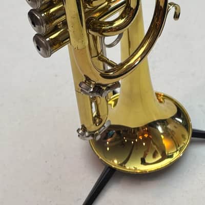 Vintage King Tempo 602 Bb Cornet c.1968 w/ Original Case, Benge 7C Mouthpiece – USA Made image 18