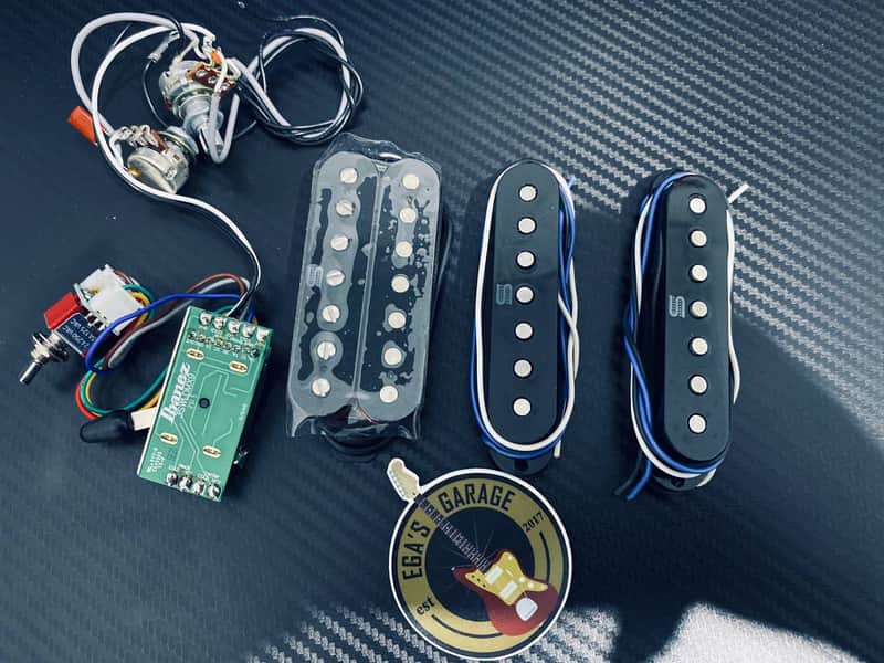 Seymour Duncan Custom Shop Hyperion 7 String H-S-S Set W/ Ibanez AZ Dynamic Switch 9 Channels | DHL Express Included | Last Stock | image 1