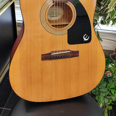 Epiphone AJ100 Advanced Jumbo Acoustic Guitar 2002 - 2011 - Natural image 2