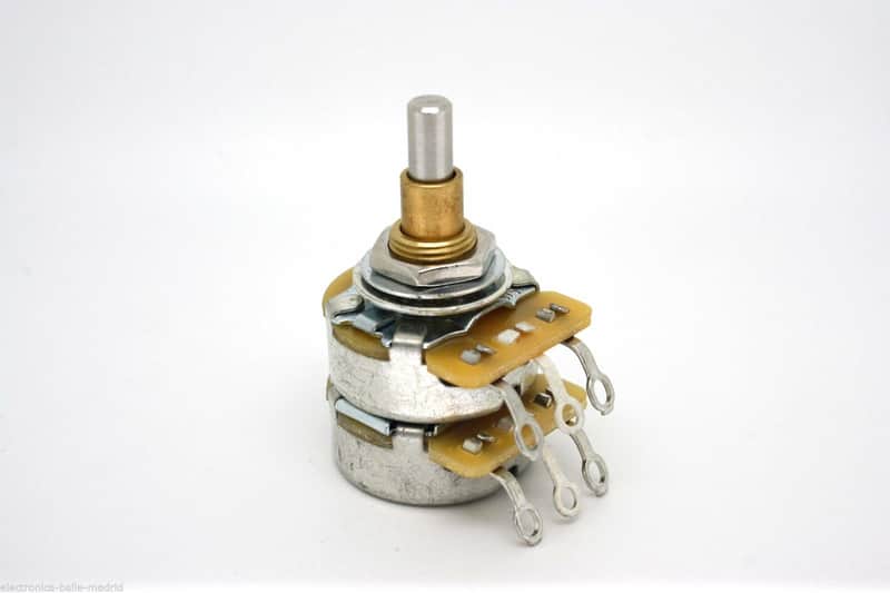 Allparts CTS 500K/250K Stacked Concentric Potentiometer image 1