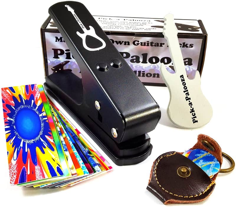 Premium Pick Maker - DIY Guitar Pick Punch Mega Gift Pack image 1