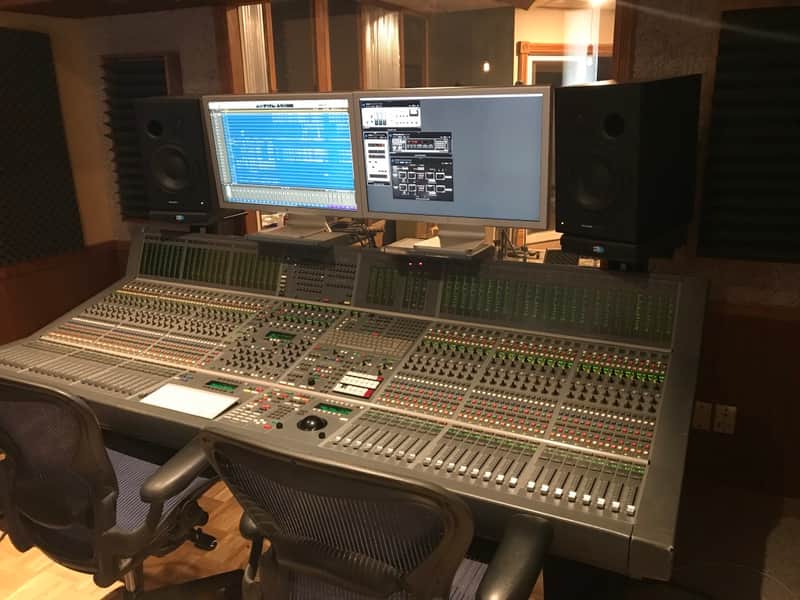 NEVE Capricorn Digital Studio Recording Console.  Includes Wiring, cue amps, headphone boxes etc. image 1
