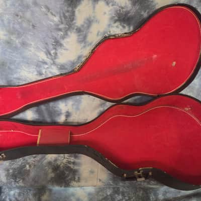 Vintage RARE 1968 Harmony H53 Rocket DeArmond Pickup Upgraded Electronics New Strings Pro Setup Original Soft Shell Case image 14
