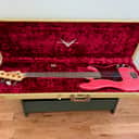 2021 Fender Custom Shop Pino Palladino Precision Bass Fiesta Red with Case Candy