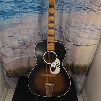 Kay Music note parlor Around mid 60's - Tobacco burst image 1