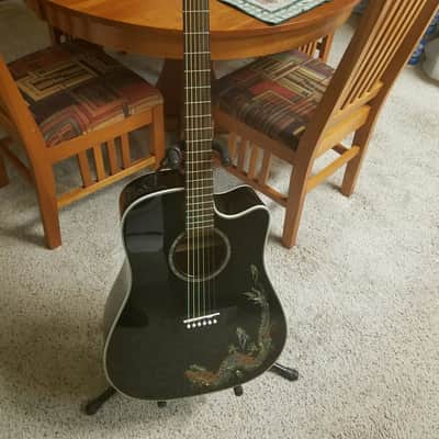 Takamine EG531SCDR Ltd Edition Dragon image 2