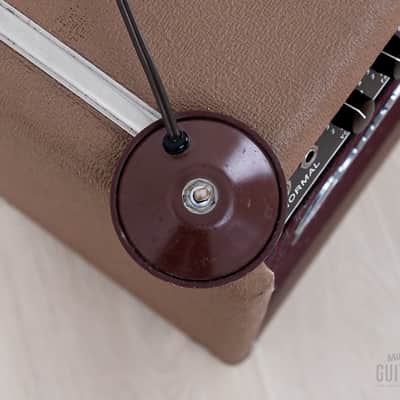 1962 Fender Pro Brown Panel Pre-CBS Vintage Tube Amp 1x15 w/ Jensen P15N image 19