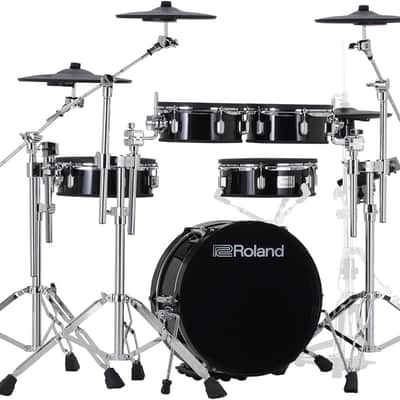 Roland VAD307 V Acoustic Design Space-Saving Drum Kit with Shallow-Depth Shells, Updated TD-17 Module, Thin Cymbals image 1