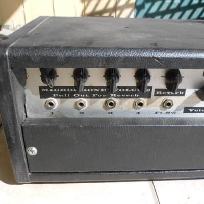 Hohner VINTAGE RARE 1960s Bartell Designed Contessa 55R 6L6 Tube Amp Head 1960's image 2