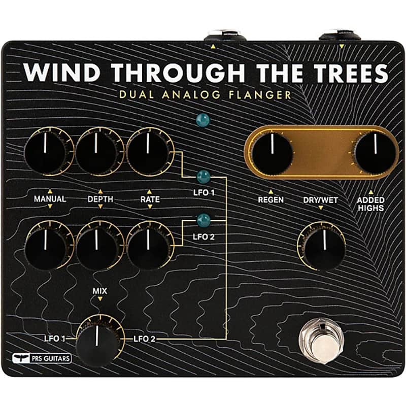 PRS Wind Through The Trees Dual Analog Flanger Pedal image 1