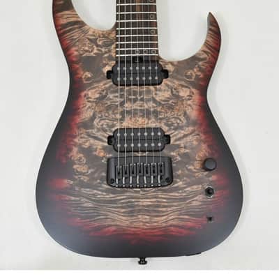 Schecter KM-7 MK-III Pro USA Keith Merrow Bloodlust Crystal image 2