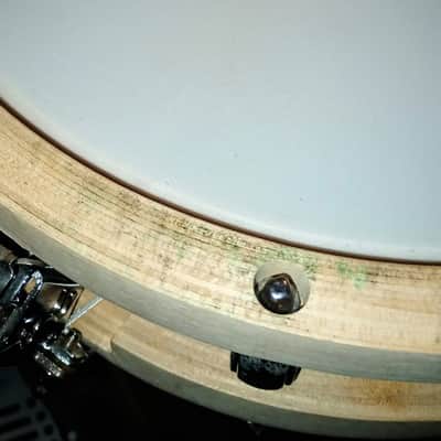 TAMA PICCOLO SNARE DRUM (see video)13" 8L 80's - NATURAL LACQUER-FREE SHIP TO C-USA! image 11