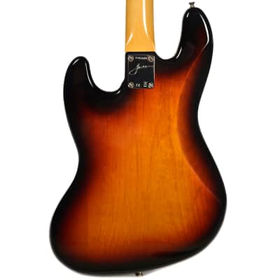 Fender Artist Jaco Pastorius Fretless Jazz Bass 3-Color Sunburst Pre-Order image 3