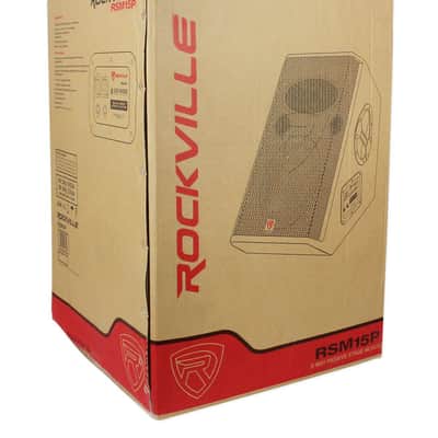 Rockville RSM15P 15" 1400 Watt 2-Way Passive Stage Floor Monitor Speaker image 7