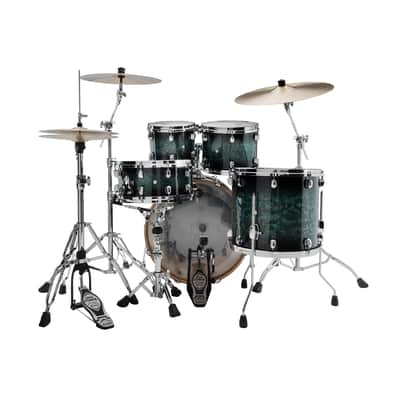 Tama Starclassic Performer 4-Pc Shell Pack w/22" Kick - Molten Steel Blue Burst image 2