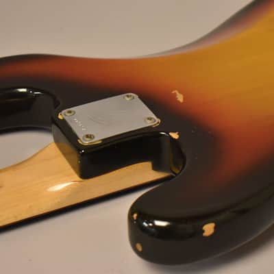 1970 Fender Precision Bass Fretless Sunburst w/OHSC image 12