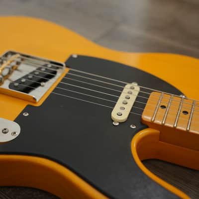 Fender Vintera '50s Telecaster Partscaster Strat Pickup 4 way Series Butterscotch Blonde image 4