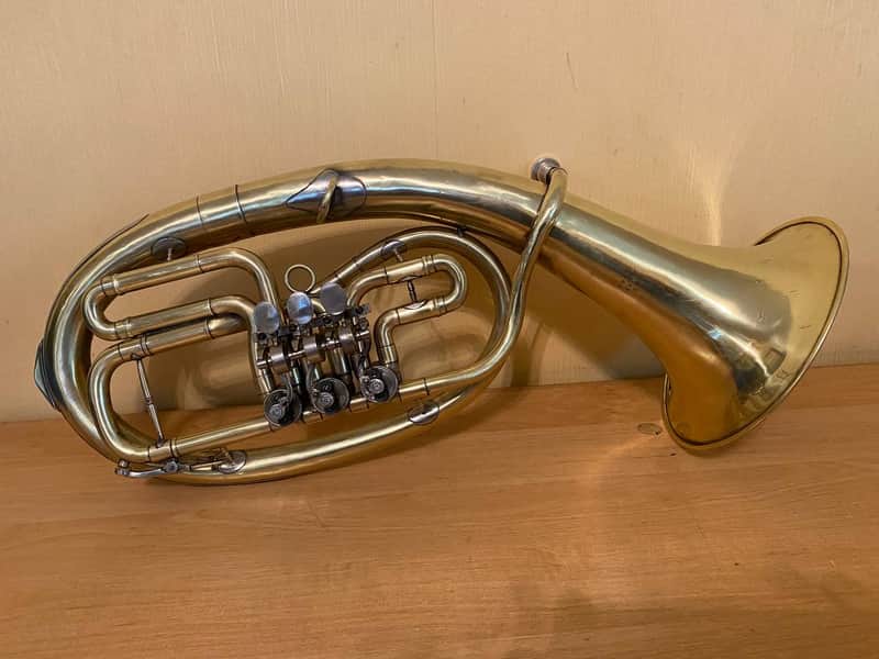 Alto Professional Wind Brass Musical Instrument USSR Soviet Alt Vintage and Rare