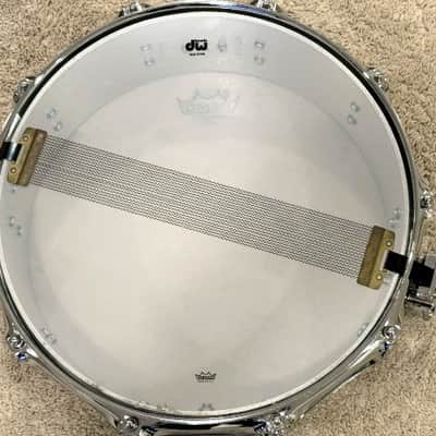 DW 3MM COLLECTOR ALUMINUM SNARE DRUM - FREE SHIP TO C-USA! image 8