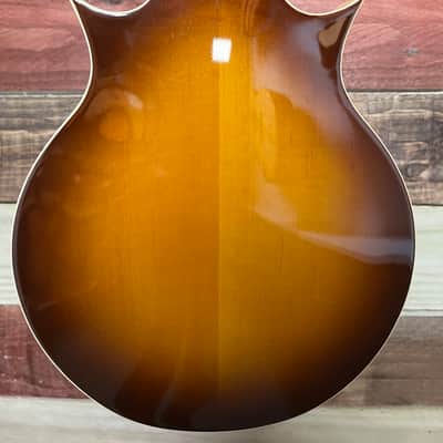Aria M-300 Two Point Mandolin Japan 1970's - Sunburst image 10