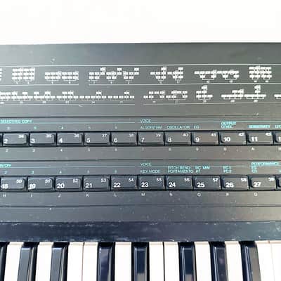 YAMAHA DX-7s MKII Vintage FM Synthesizer Made in Japan-1987 Good Condition !... image 8