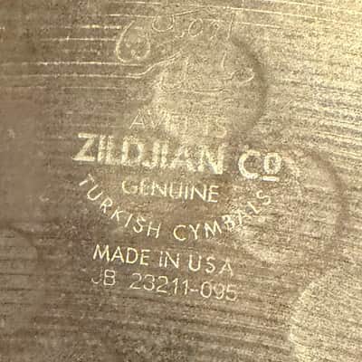 Zildjian 16 inch Z Custom early 2000s image 3