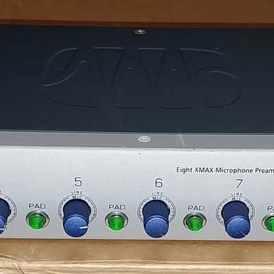 PreSonus DigiMax D8 8-Channel Mic Preamp with Digital Output 2010s - Silver image 3