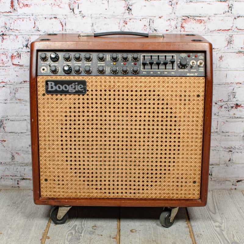 Mesa Boogie - Mark IV Rev B 1x12 85w Guitar Combo Tube Amp Walnut Cabinet - USED image 1