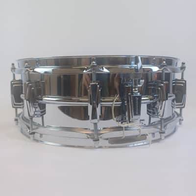 Ludwig Supraphonic 5x14"Snare Drum Blue/Olive#1899959 10Lug Chicago Vintage 1979 image 6