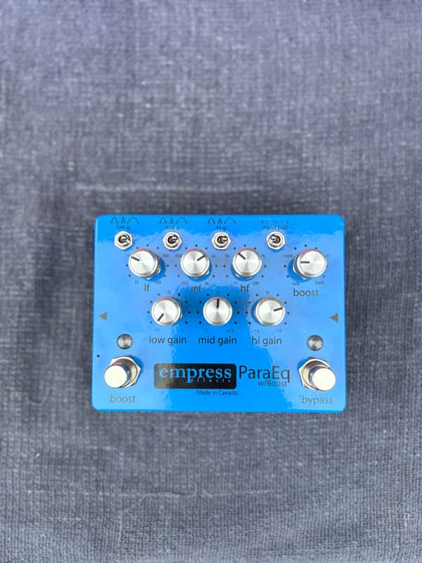 Empress ParaEQ with Boost | Reverb Canada Empress ParaEQ with Boost | Reverb Canada