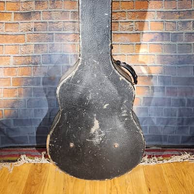 Vintage 1950s High-End Archtop Case (L5) Black image 6