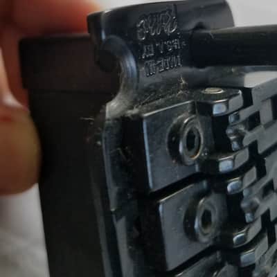kahler steeler licensed Floyd rose tremolo 1980s/90s black MADE IN USA RARE image 8
