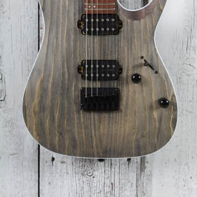 Ibanez RGA Series RGA42AH Solid Body Electric Guitar Black Stained image 1