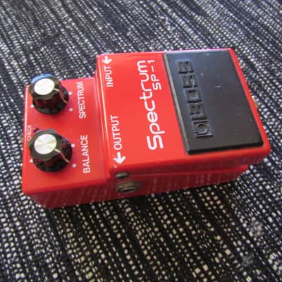 1979 Boss Spectrum SP-1 Pedal Original Made In Japan Silver Screw Model Momentary Footswitch Clean! image 3