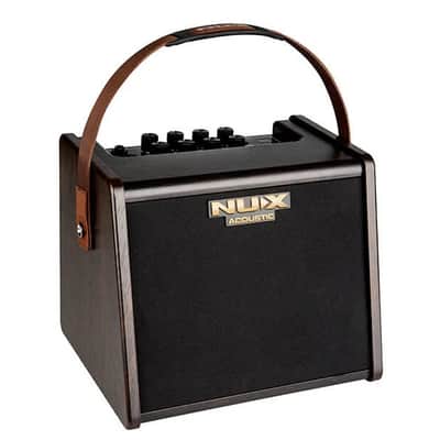 NuX AC-25 Portable 6.5-inch 25-watt Battery Operated Acoustic Guitar Amplifier image 2