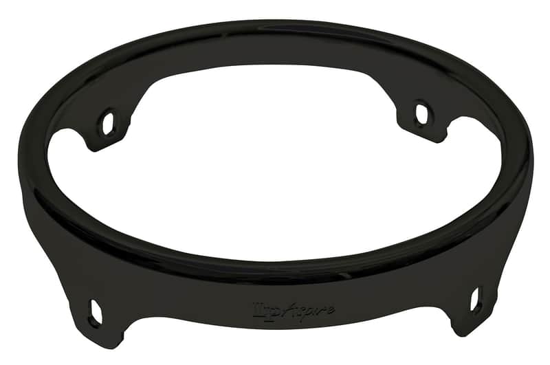 Latin Percussion LPA423A 6-3/4" Aspire Bongo (Small Drum) Rim, Black image 1