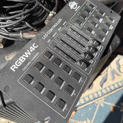 American DJ RGBW-4C 4-Channel DMX Light Controller - Black image 1