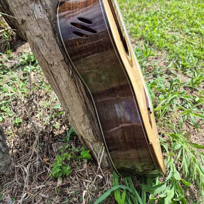 MADE TO ORDER Classical Guitar 7 strings Full Solid Woods Brazil Handmade Zorrer - French polish image 15