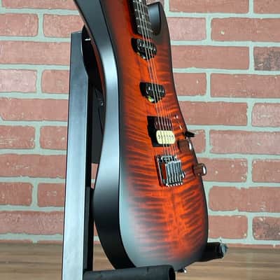 Schecter Sunset Custom-II HSS Electric Guitar - Tiger Eye Satin image 11
