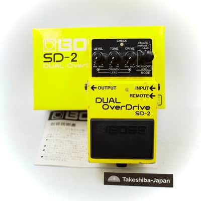 最終価格　早い者勝ち　BOSS DUAL OverDrive SD-2 Boss SD-2 Dual Overdrive | Reverb