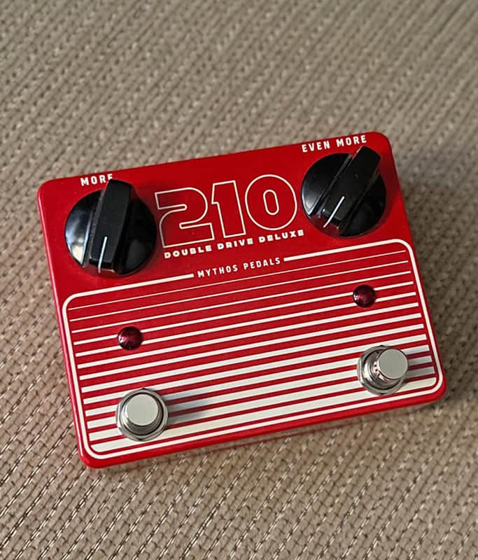 Mythos Pedals 210 Double Drive Deluxe Overdrive Pedal w/ Original Box image 1