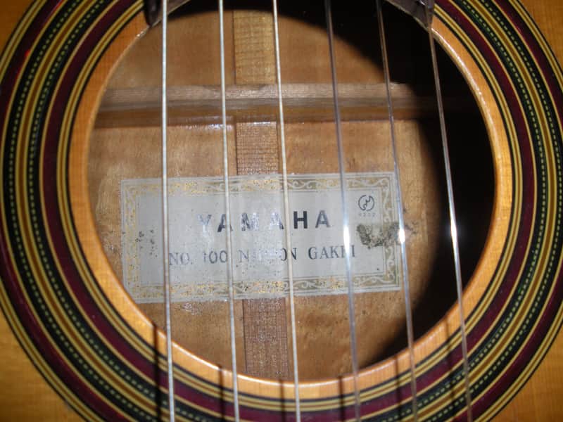Yamaha No. 100 classical Japan Nippon Gakki 1960s Natural heavy