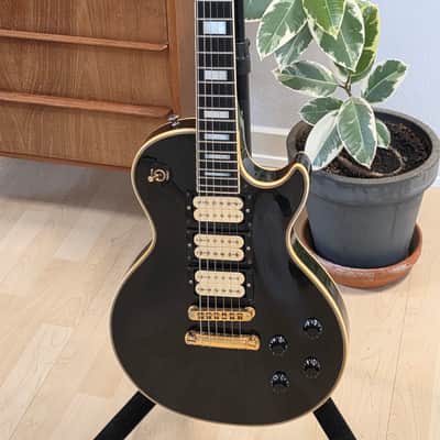 1970 Gibson Les Paul Custom Black Beauty 3 Triple Three Humbucker HHH Kalamazoo American Vintage Seymour Duncan 70s USA Heavy Relic Aged Elecric Guitar - Forget Murphy Lab Custom Shop image 2